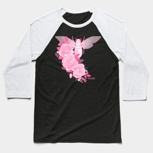 Cicadas and roses Baseball T-Shirt